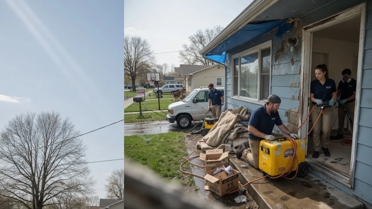Basement Flood Cleanup in Quakake, PA near me